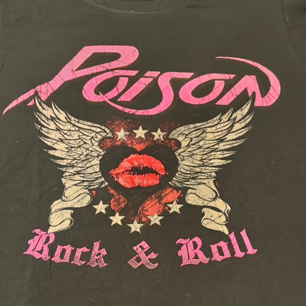 POISON Short Sleeve Graphic T-Shirt - Picture 2 of 7